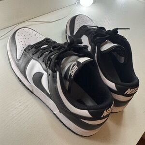 Nike Black and White Low-Top Sneakers